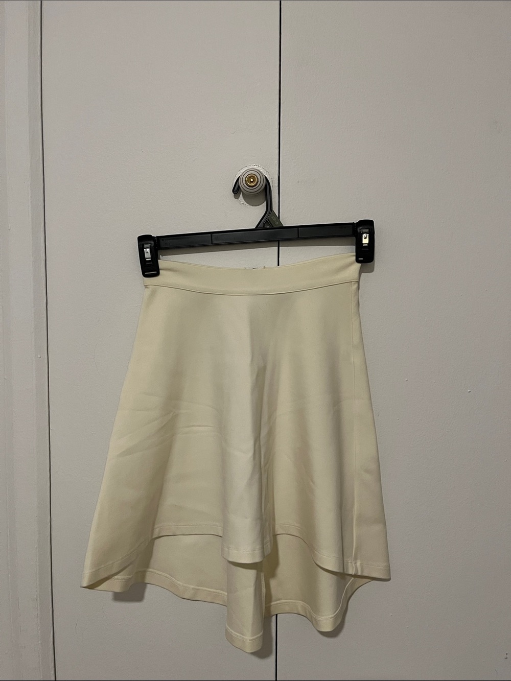Cream Circle Skirt — Women's Skater Skirt